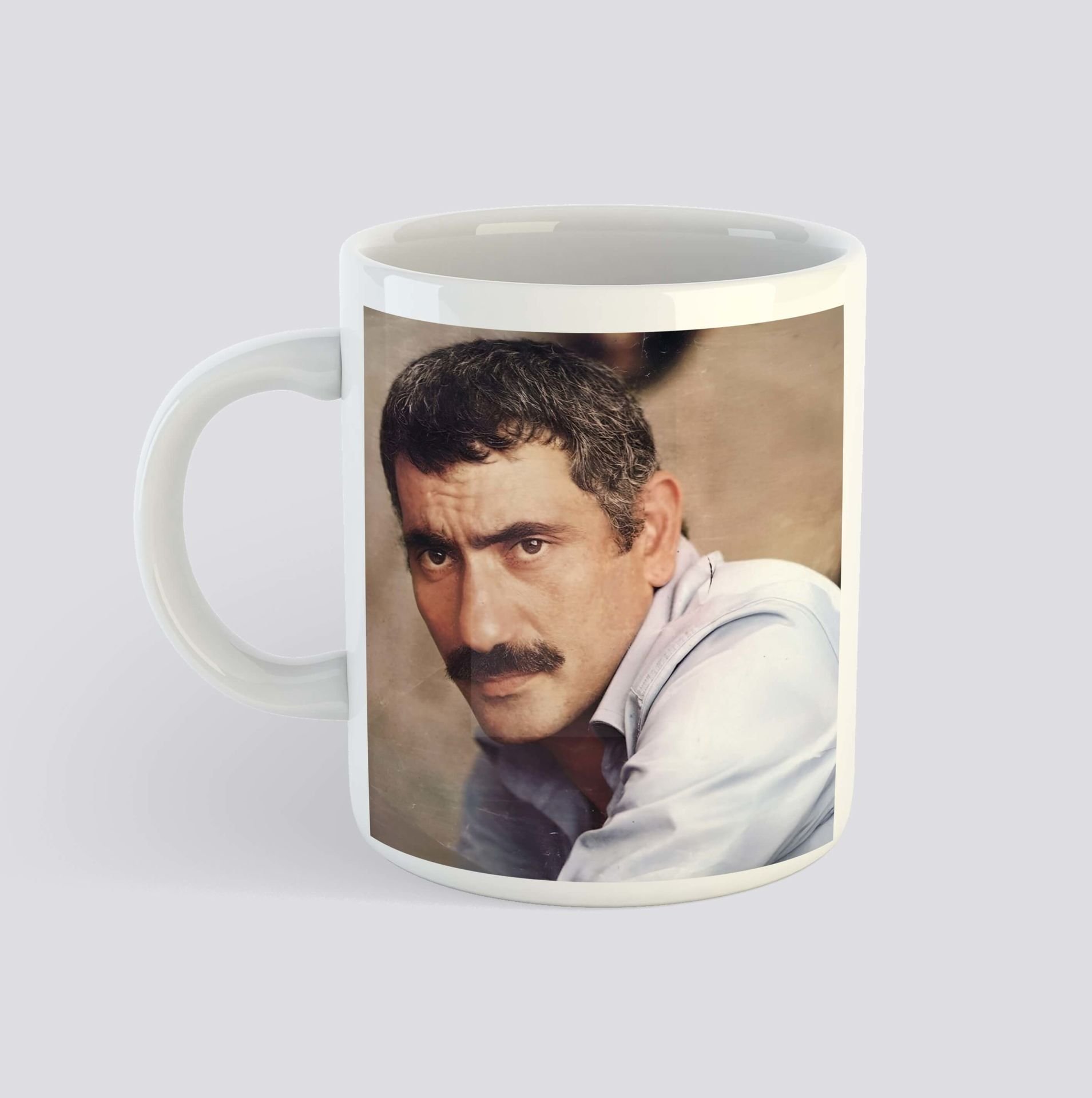 Yılmaz Güney Resimli Kupa Bardak - Yılmaz Güney Kupası