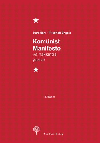 Komünist Manifesto ve Hakkında Yazılar (Ciltli)