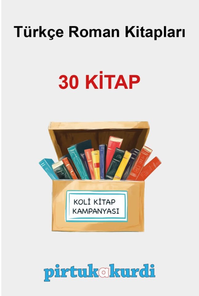 Türkçe Roman Kitapları - Koli Kitap Kampanyası (30 KİTAP)