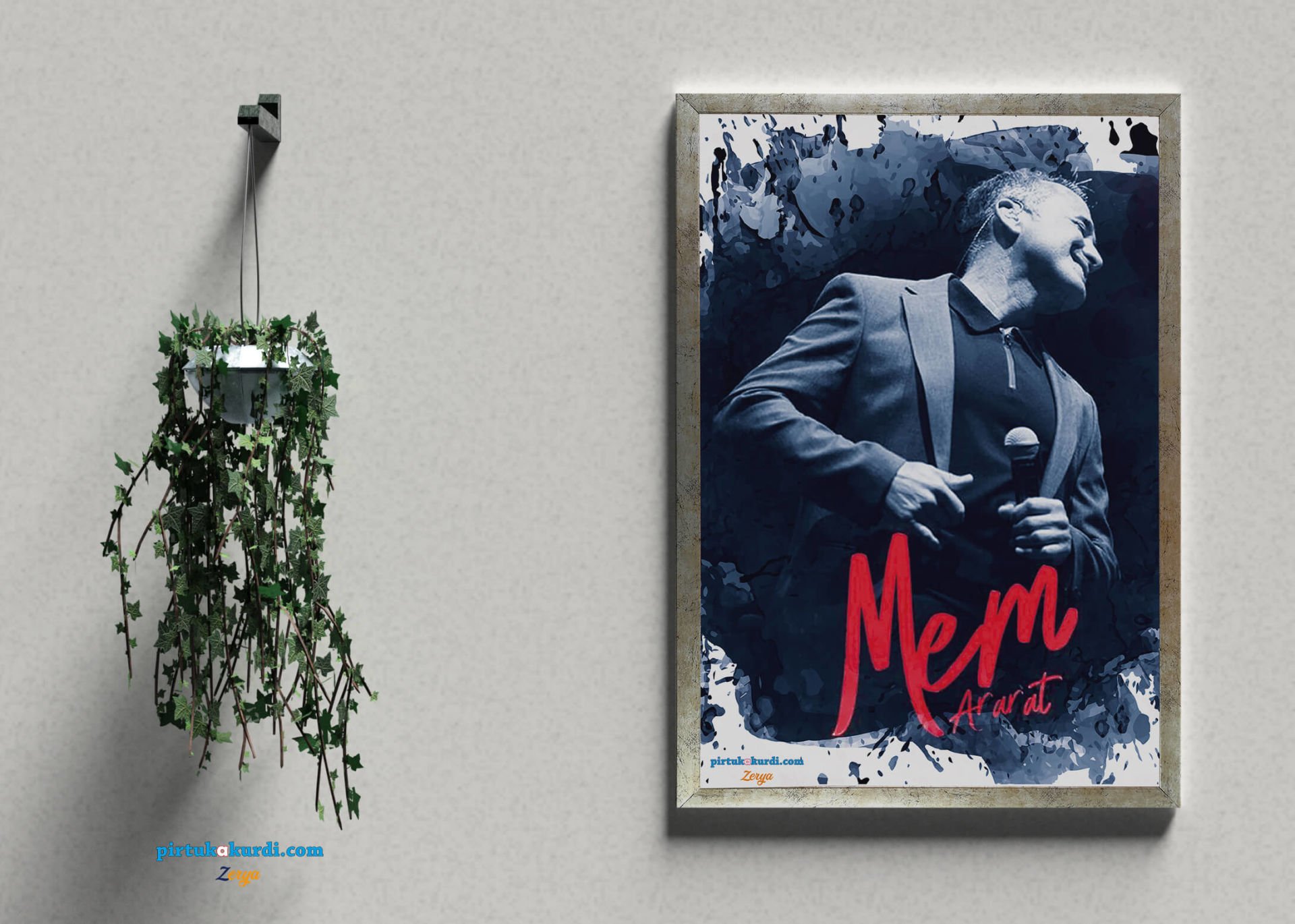 Postera Mem Ararat - Mem Ararat Posteri ÇERÇEVELİ