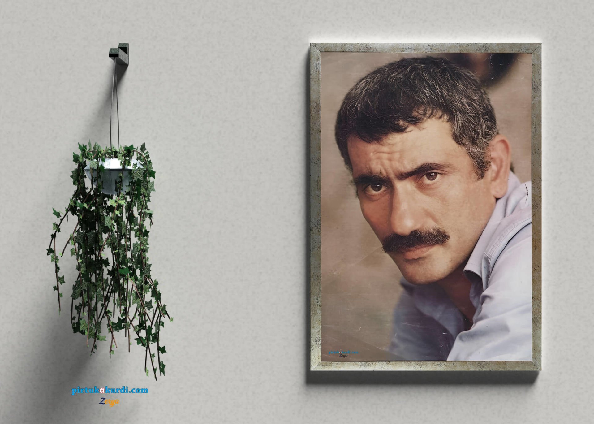 Postera Yılmaz Güney - Yılmaz Güney Posteri ÇERÇEVELİ