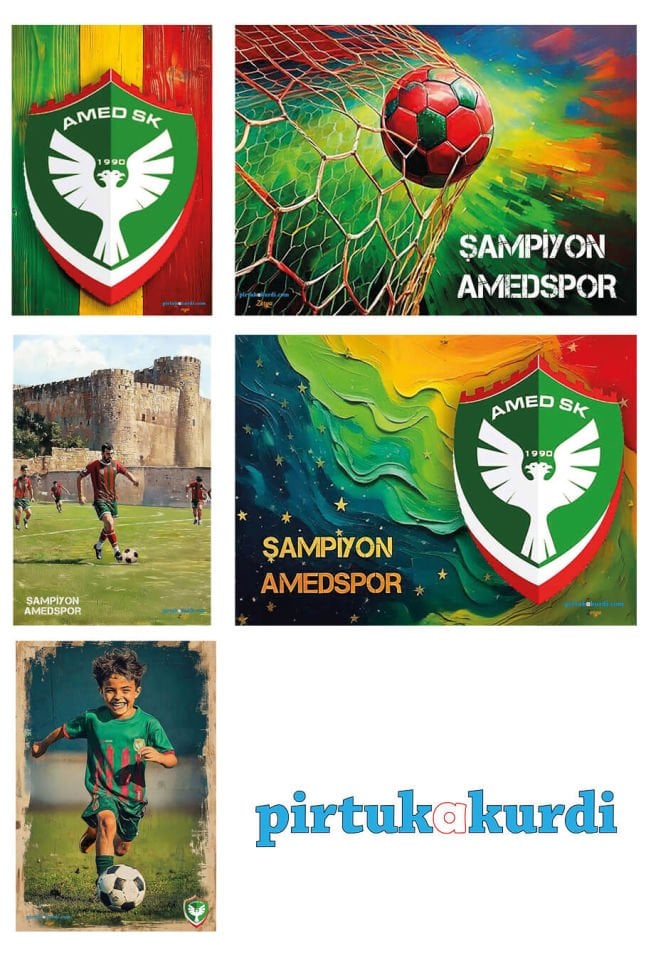 Amedspor Posteri - Amed Spor Posterleri (5 POSTER)
