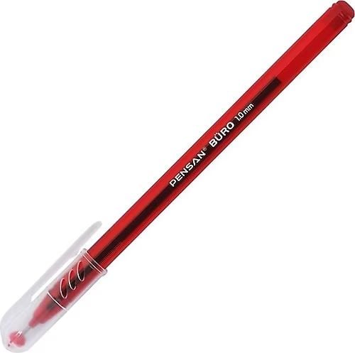 Pensan Büro 1.0 Mm Kırmızı Tükenmez Kalem