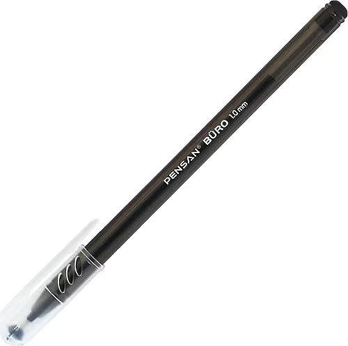 Pensan Office 1.0 Mm Black Ballpoint Pen