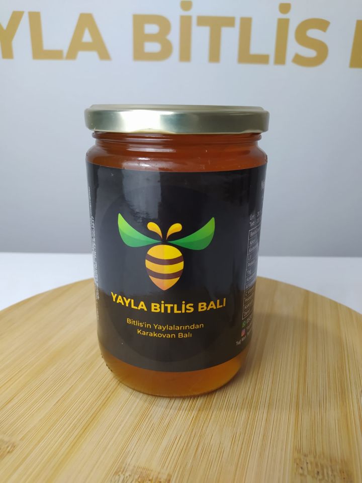 Hakiki Bitlis Karakovan Süzme Balı 1. Kalite (1 kilo)