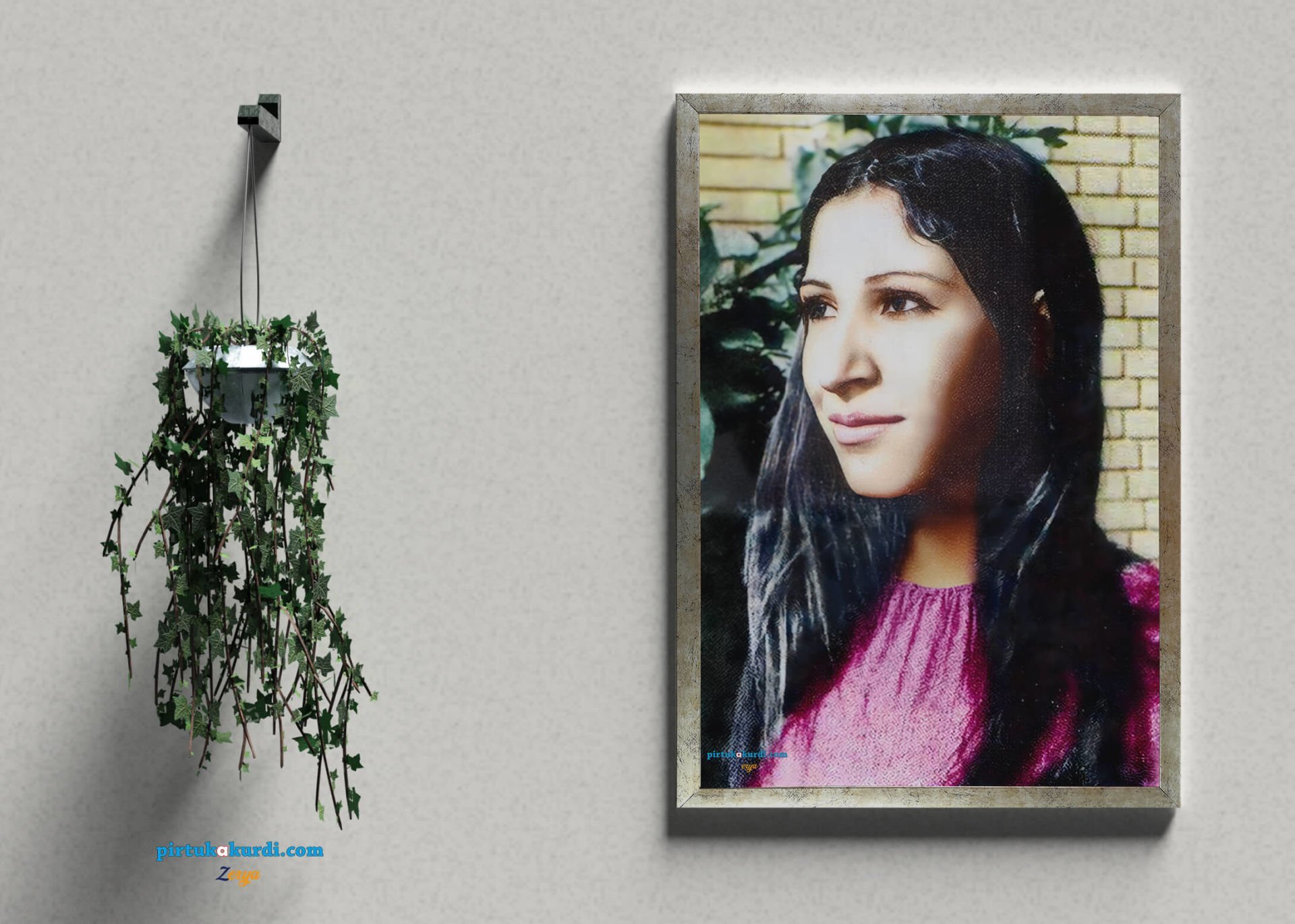 Postera Leyla Qasim - Leyla Qasim Posteri ÇERÇEVELİ