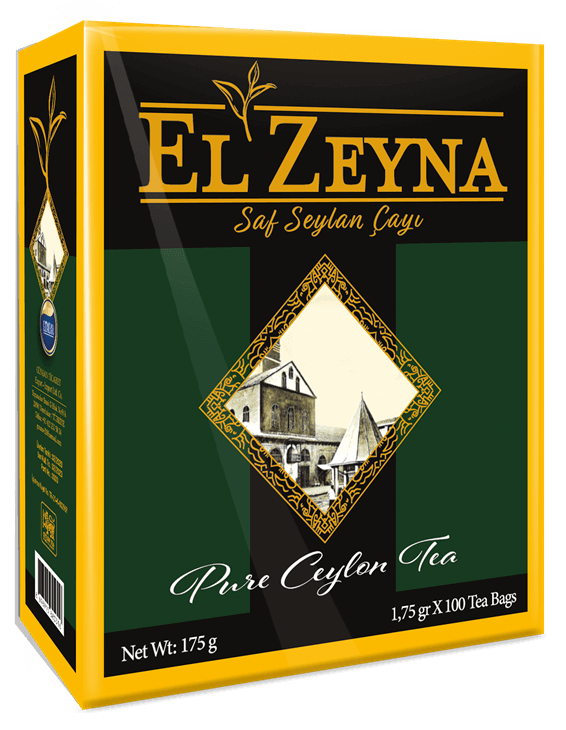 El Zeyna Saf Seylan Sallama Kaçak Çayı (175 gr - 100 adet)