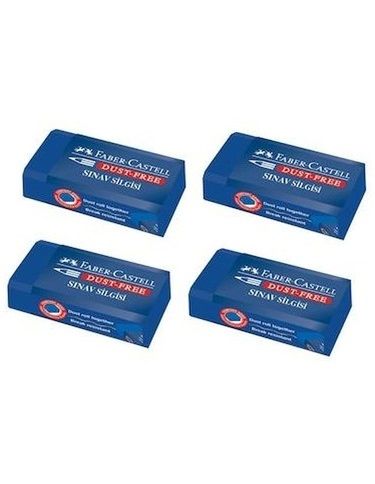Faber Castell Mavi Sınav Silgisi (4 ADET)