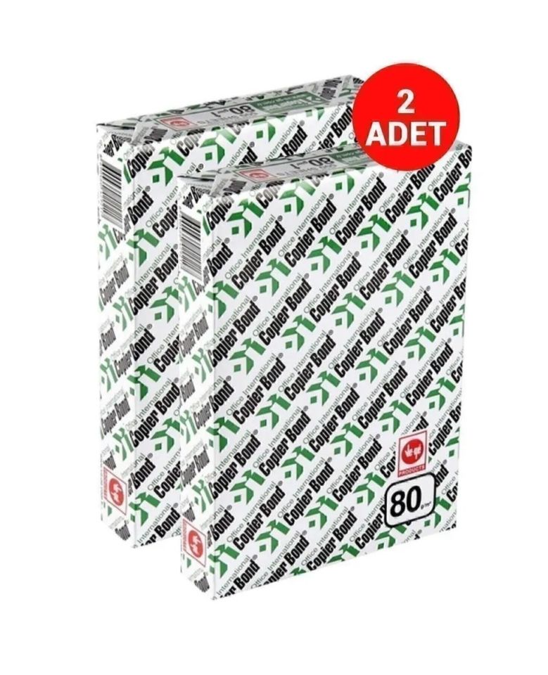 A4 Fotokopi Kağıdı - 80 gr 500 Adet (2 ADET)