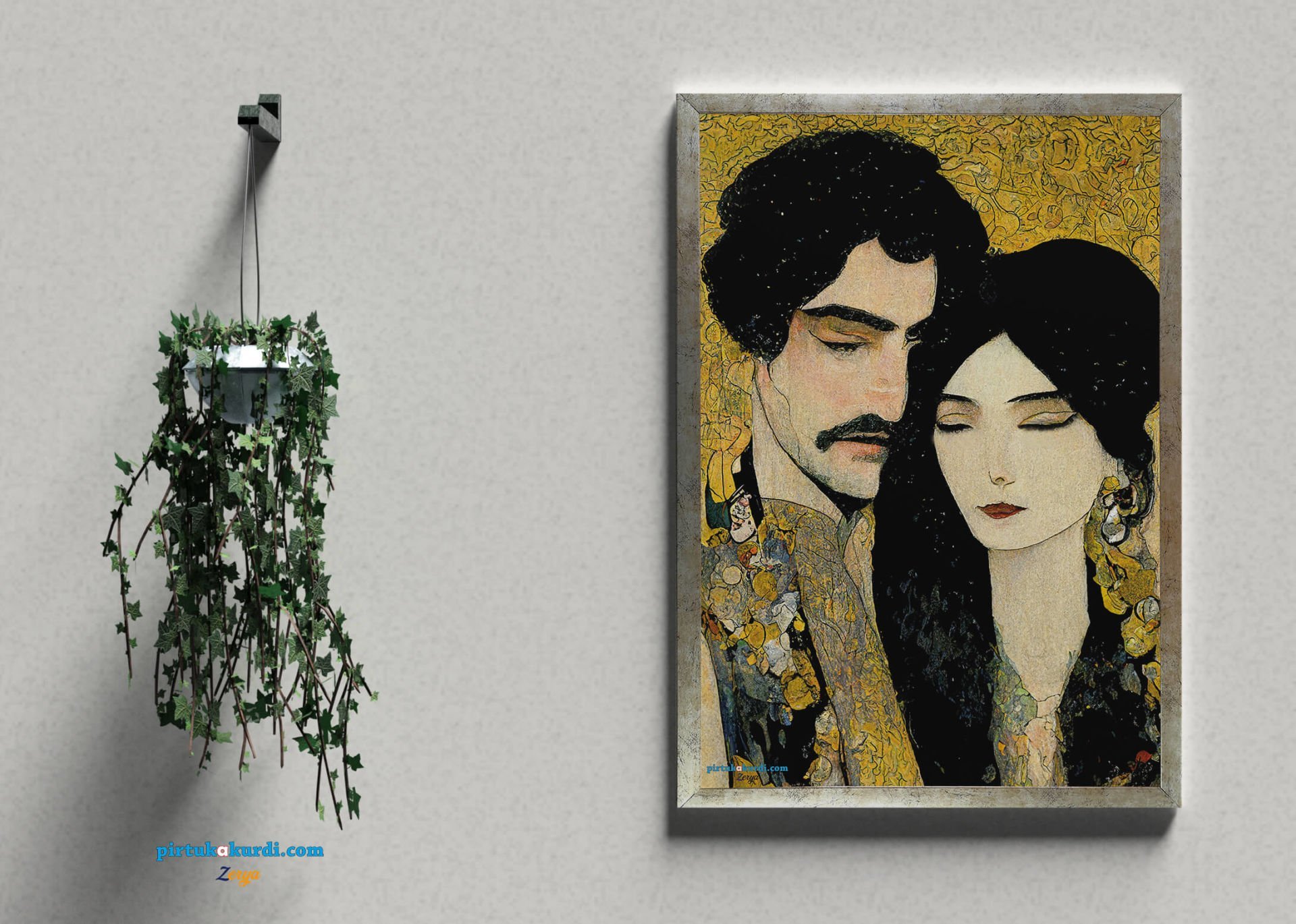 Postera Mem û Zîn - Mem u Zin Posteri ÇERÇEVELİ