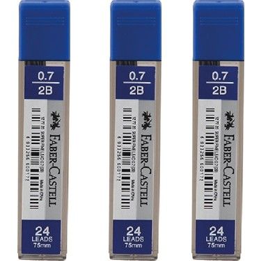 Faber Castell 0.7 Kalem Ucu 2b 75 Mm (3 ADET)