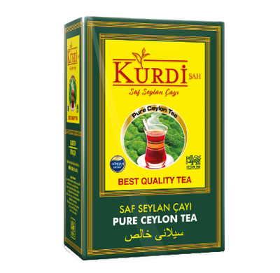 Kurdi Şah Siyah Seylan Kaçak Çayı (450 gr)