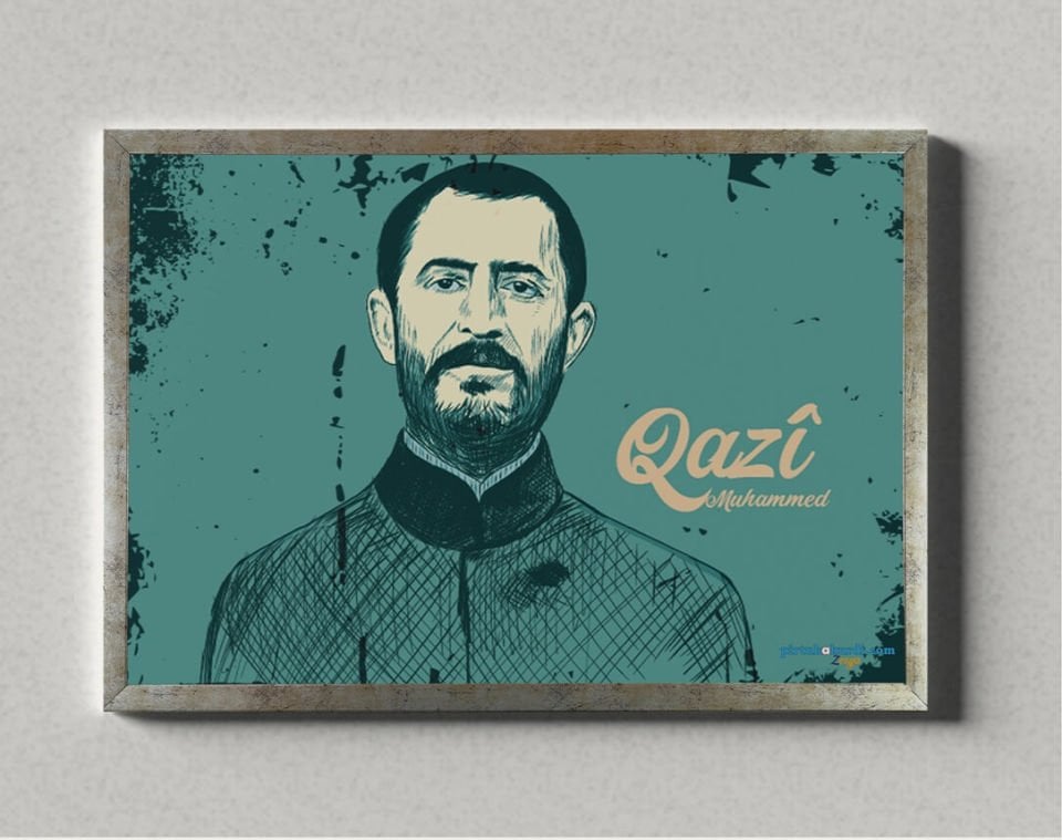 Postera Qazî Muhammed - Qazî Muhammed Posteri 2 ÇERÇEVELİ