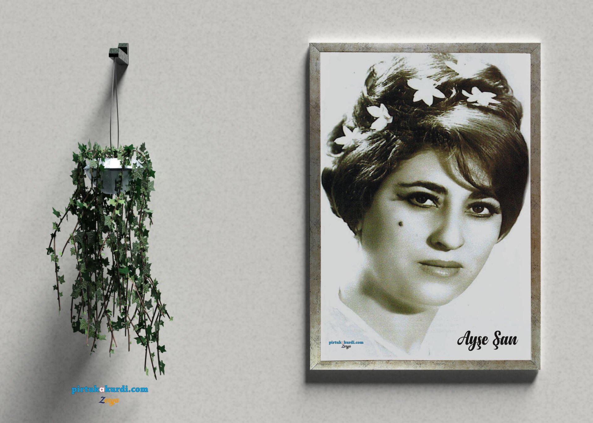 Postera Ayşe Şan - Ayşe Şan Posteri ÇERÇEVELİ