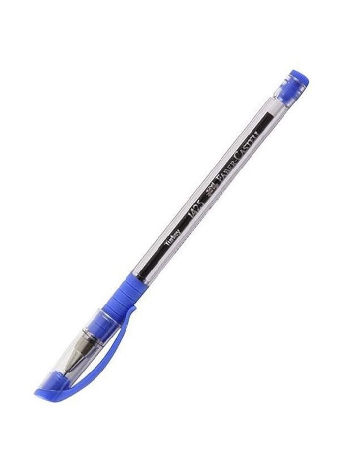 Faber Castell 1425 İğne Uç Mavi Tükenmez Kalem