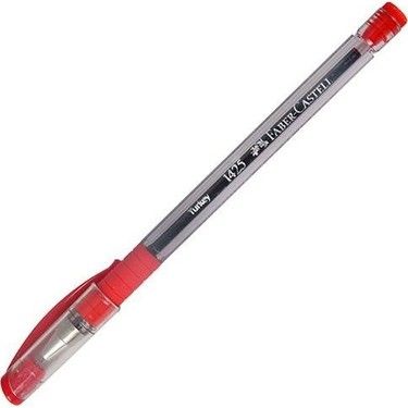 Faber Castell 1425 İğne Uç Kırmızı Tükenmez Kalem