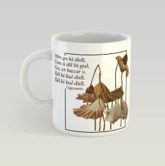 Min Go Kî Didî Cigerxwîn Kürtçe Porselen Kupa