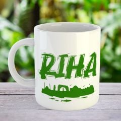 Riha Tasarımlı Porselen Kupa Bardak - Şanlıurfa Kupası