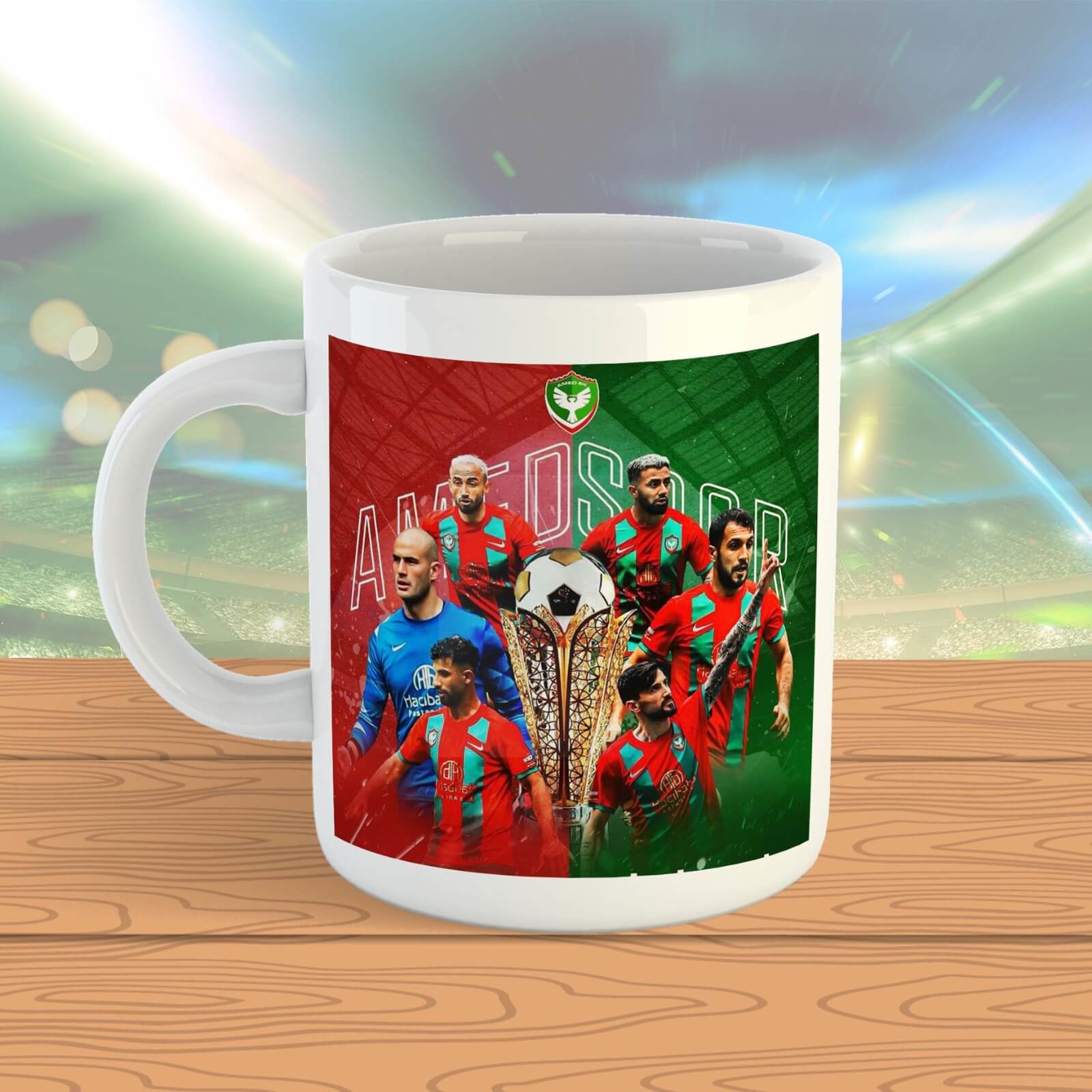 Amedspor Taraftar Porselen Kupa Bardak - Amed Spor kupası 1