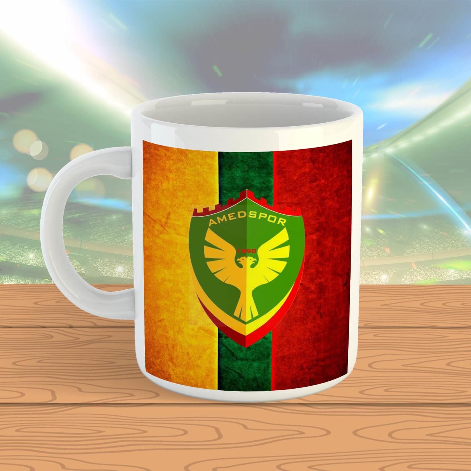 Amedspor Taraftar Porselen Kupa Bardak - Amed Spor Kupası 3