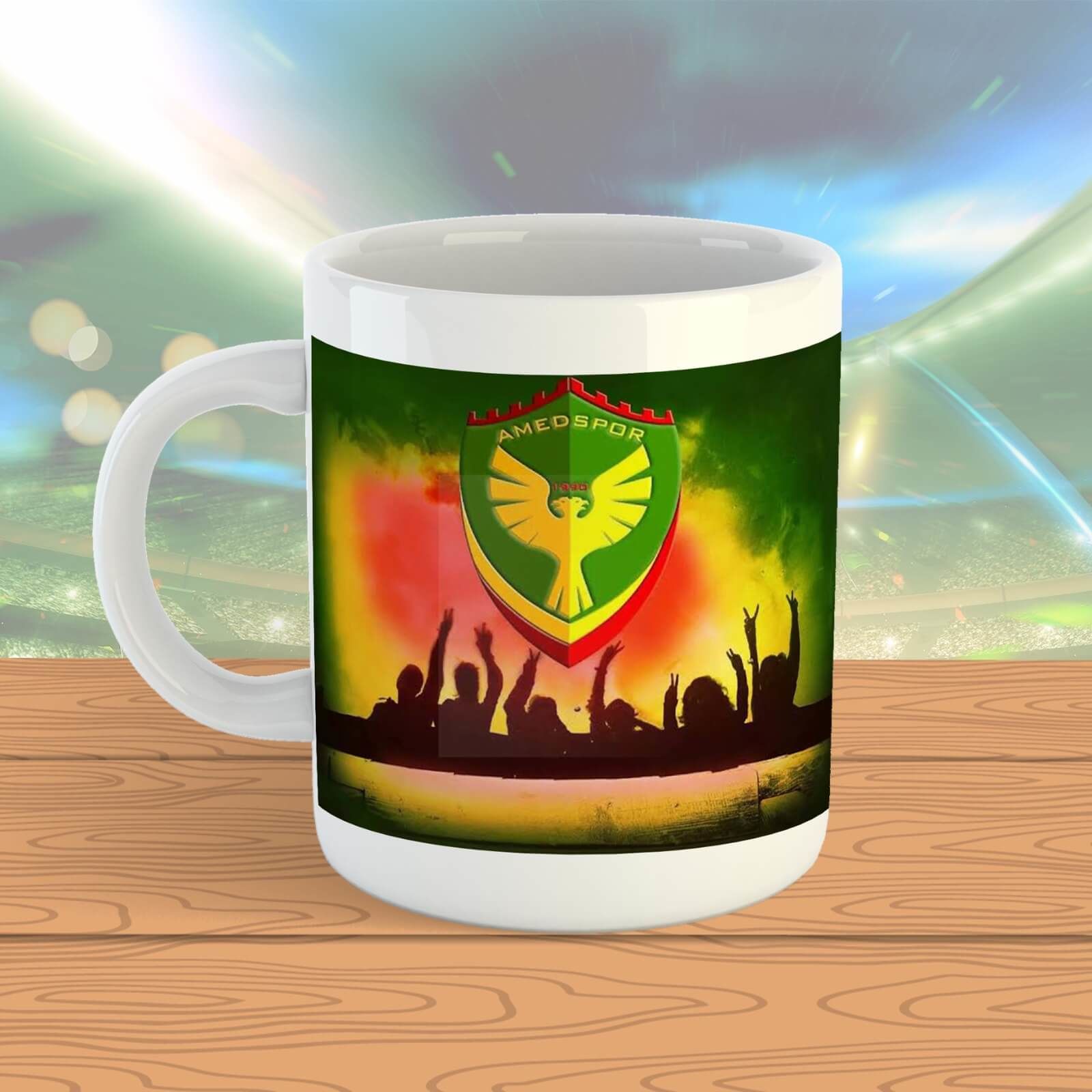 Amedspor Taraftar Porselen Kupa Bardak - Amed Spor Kupası 5