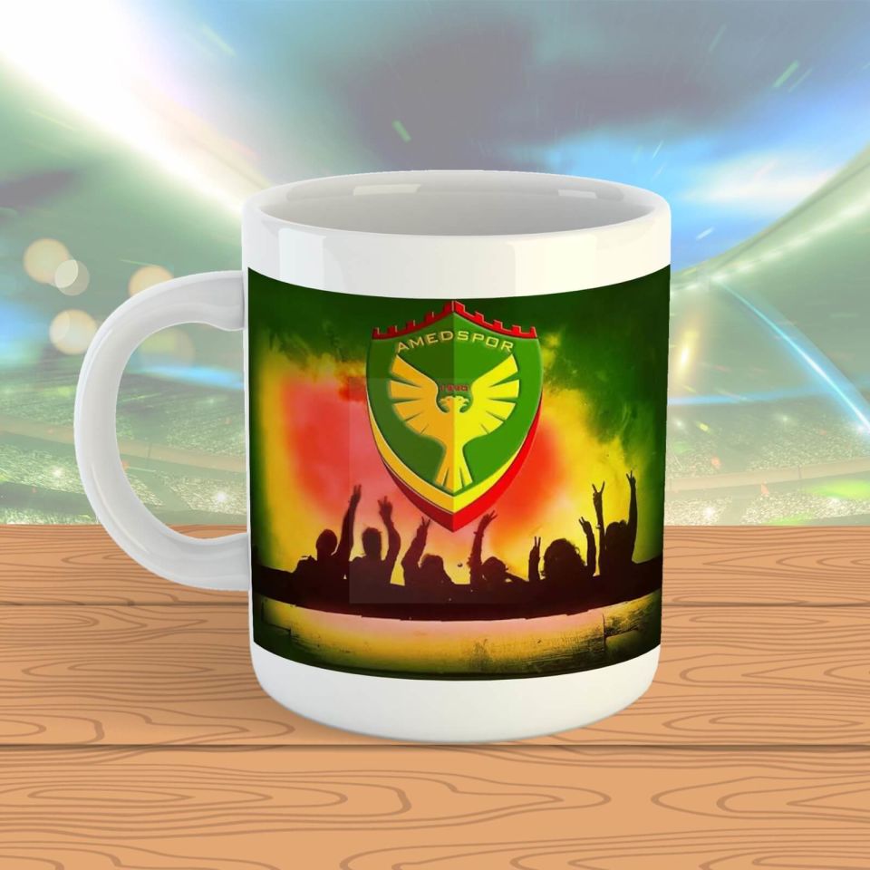 Amedspor Taraftar Porselen Kupa Bardak - Amed Spor Kupası 5