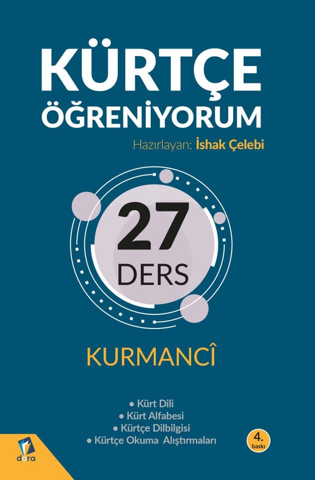 Kürtçe Öğrenme Seti - Kürtçe Öğreniyorum - Kürtçe Konuşma Kilavuzu - Birinci Seviye