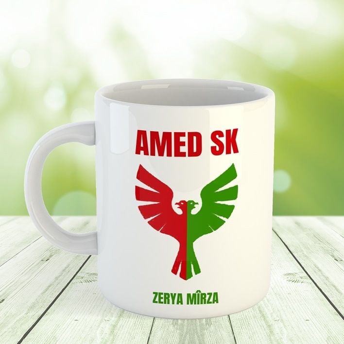 İsme Özel Amedspor Taraftar Seti - Amed Spor Posteri - Termosu - Kupası