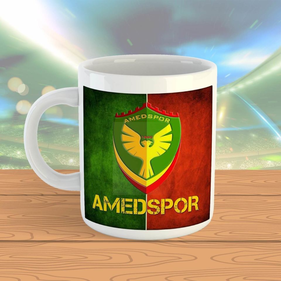 İsme Özel Amedspor Taraftar Seti - Amed Spor Posteri - Termosu - Kupası