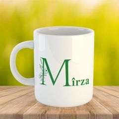 Kişiye Özel İsimli Harf Kupa Bardak - Porselen Harf Kupası
