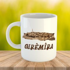 Girêmîra Tasarımlı Porselen Kupa Bardak - Girêmîra Kupası