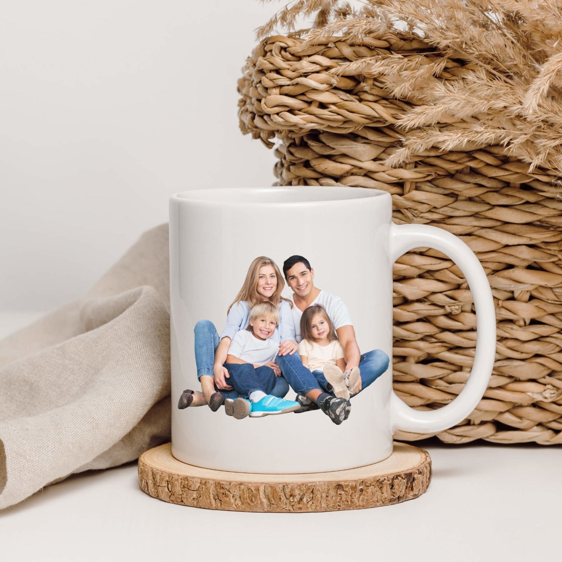 Kişiye Özel Resimli Porselen Kupa Bardak - Resim Bastırma Kupası