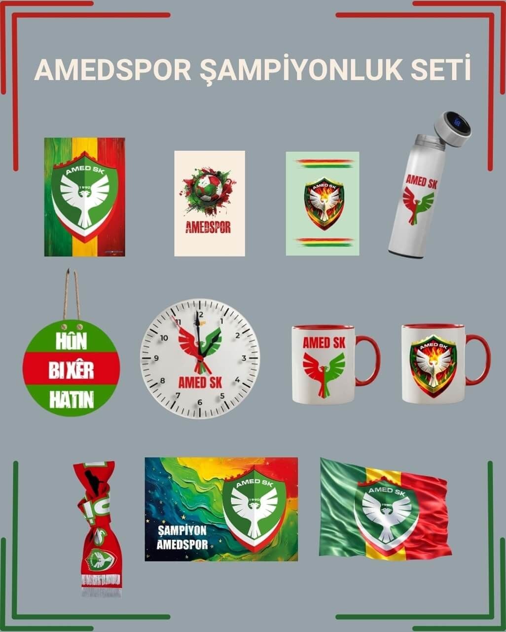 Amedspor Şampiyonluk Seti - Amed Spor Büyük Set