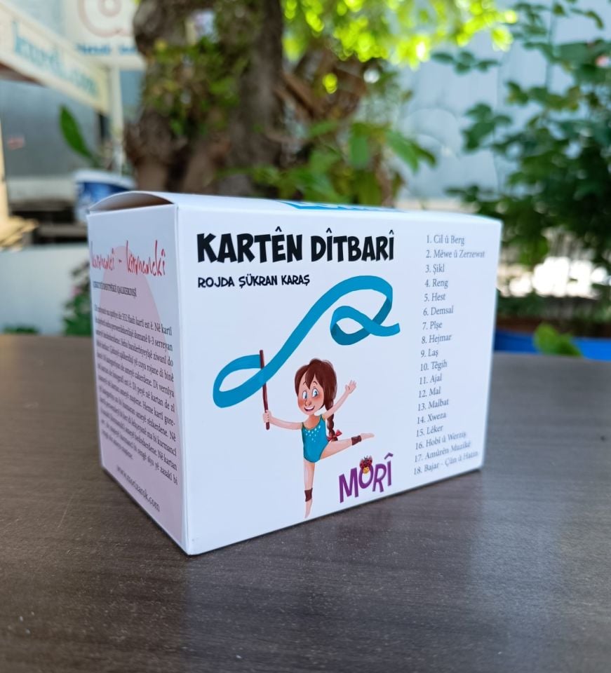 Lorîn - Kartên Dîtbarî - Kürtçe Dil Kartları