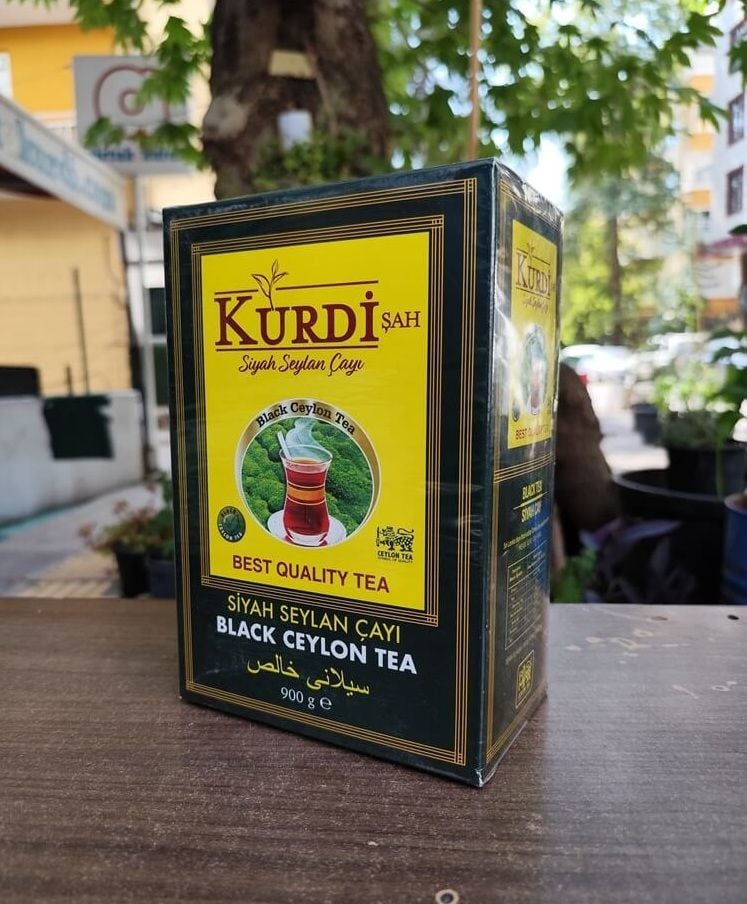 Kurdi Şah Siyah Seylan Kaçak Çayı (3 PAKET - 2700 gr)