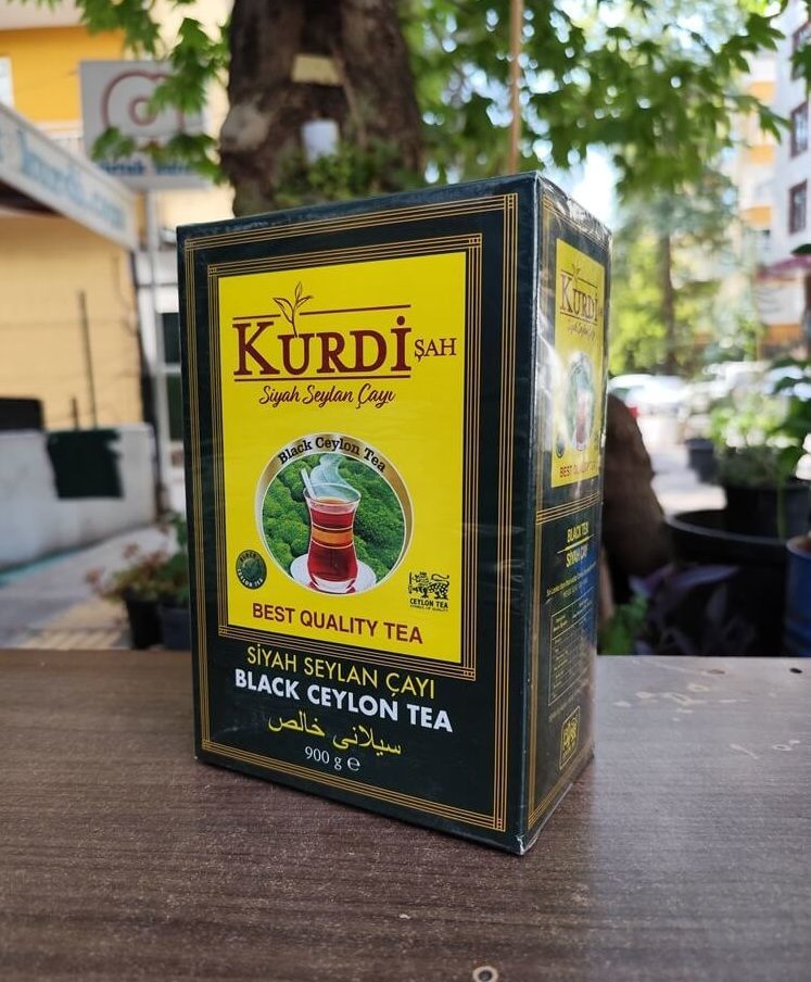 Kurdi Şah Siyah Seylan Kaçak Çayı (3 PAKET - 2700 gr)