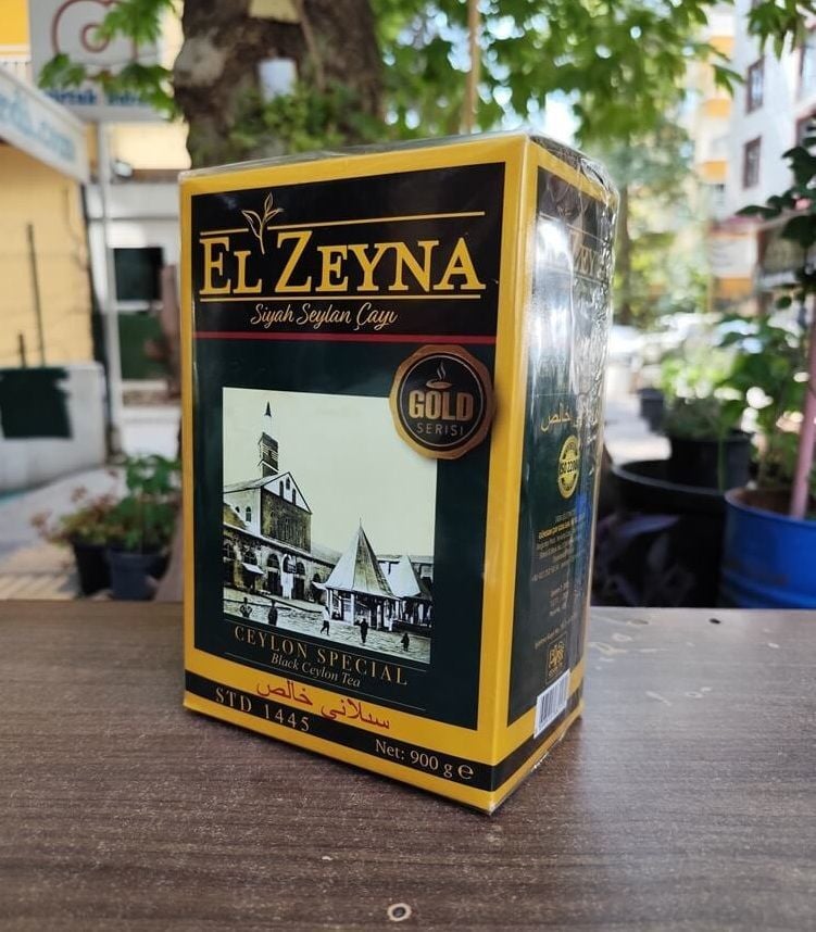 El Zeyna Saf Seylan Gold Kaçak Çayı (3 PAKET - 2700 gr)