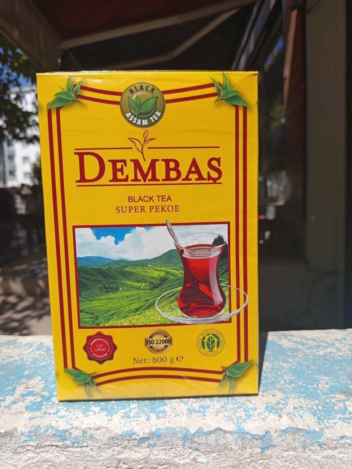Dembaş Siyah Seylan Süper Pekoe Kaçak Çayı (3 PAKET - 2400 gr)