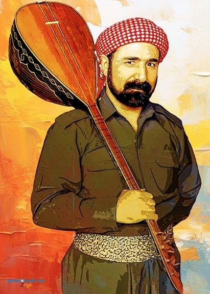 Postera Şivan Perwer - Ayşe Şan - Mem Ararat - Ciwan Haco Posteri (4 POSTER)