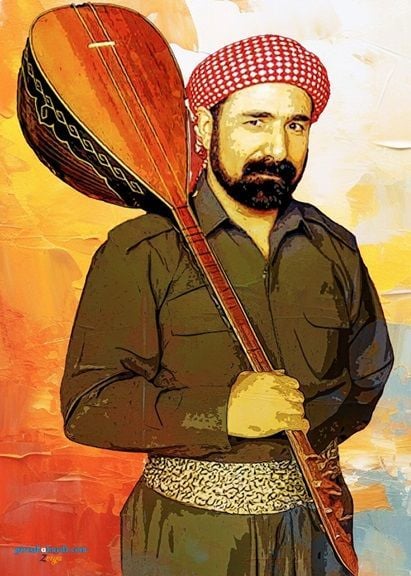 Postera Şivan Perwer - Dengbêj Şakiro - Ciwan Haco Posterleri (3 POSTER)