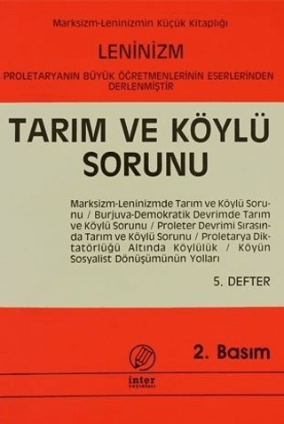 Tarım ve Köylü Sorunu