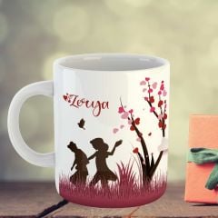 Kişiye Özel Sevgililer Günü Porselen Kupa Bardak