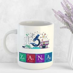 Chemist Cup with Name-Specific Elements - Zana