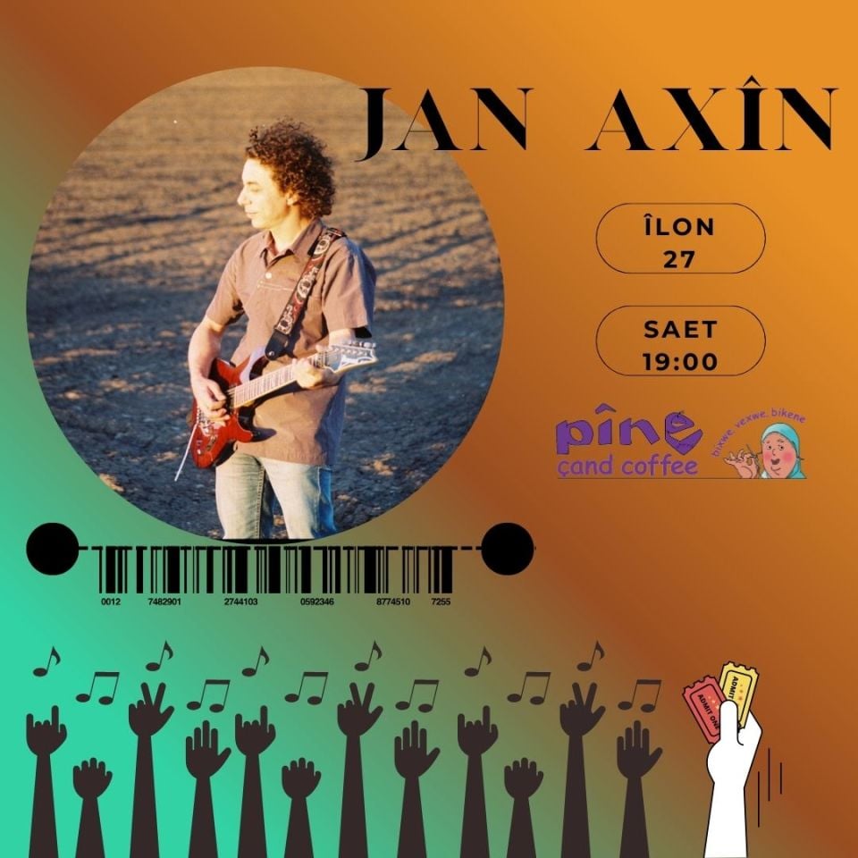 JAN AXÎN KONSER - Pîne Çand Coffe - 27-09-2025