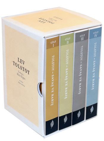 Savaş ve Barış 4 Kitap Takım