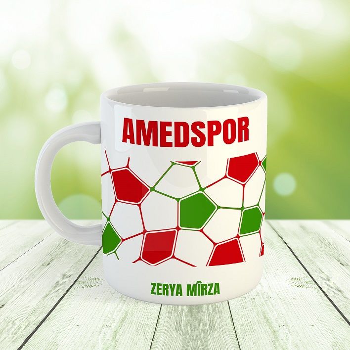 İsme Özel Amedspor Taraftar Porselen Kupa 2
