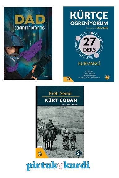 DAD Selahattin Demirtaş - Kürtçe Öğreniyorum - Kürt Çoban Romanı Seti
