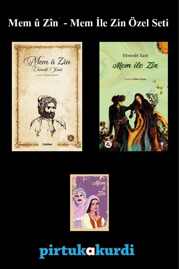 Mem û Zîn - Mem İle Zin Özel Seti (Kürtçe - Türkçe)