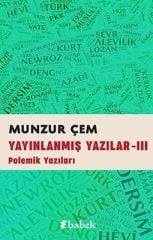 Yayınlanmış Yazılar - 3 Polemik Yazıları