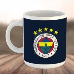 Fenerbahçe Taraftar Porselen Kupa Bardak - Fenerbahçe Kupası